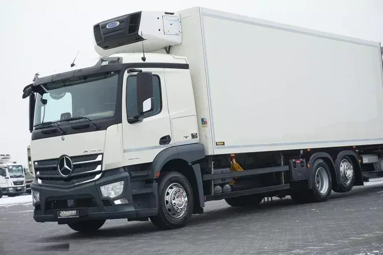 Mercedes / ACTROS / 2540 / ACC / E 6 / ZESTAW PRZEJAZDOWY / CHŁODNIA + WINDA / 38 PALET zdjęcie 37