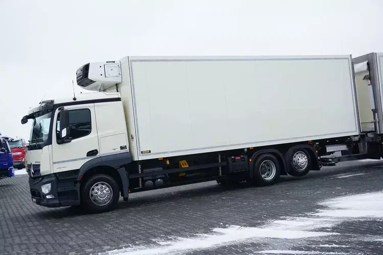 Mercedes / ACTROS / 2540 / ACC / E 6 / ZESTAW PRZEJAZDOWY / CHŁODNIA + WINDA / 38 PALET zdjęcie 39