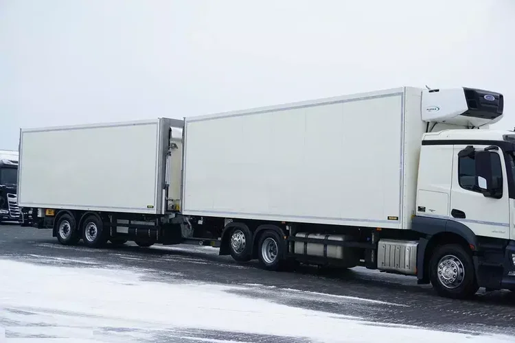 Mercedes / ACTROS / 2540 / ACC / E 6 / ZESTAW PRZEJAZDOWY / CHŁODNIA + WINDA / 38 PALET zdjęcie 4