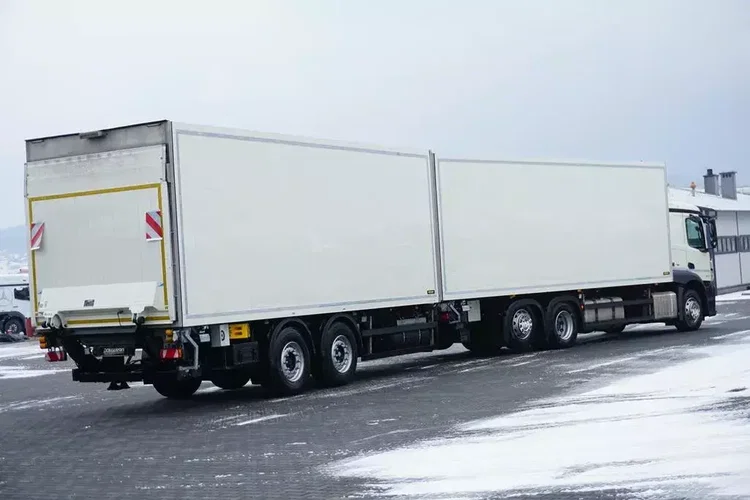 Mercedes / ACTROS / 2540 / ACC / E 6 / ZESTAW PRZEJAZDOWY / CHŁODNIA + WINDA / 38 PALET zdjęcie 5