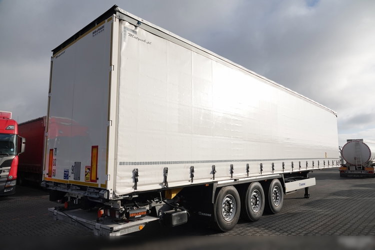 Krone FIRANKA / WINDA ZAŁADOWCZA / 2022 ROK / OPONY 100 % / OŚ PODNOSZONA zdjęcie 9