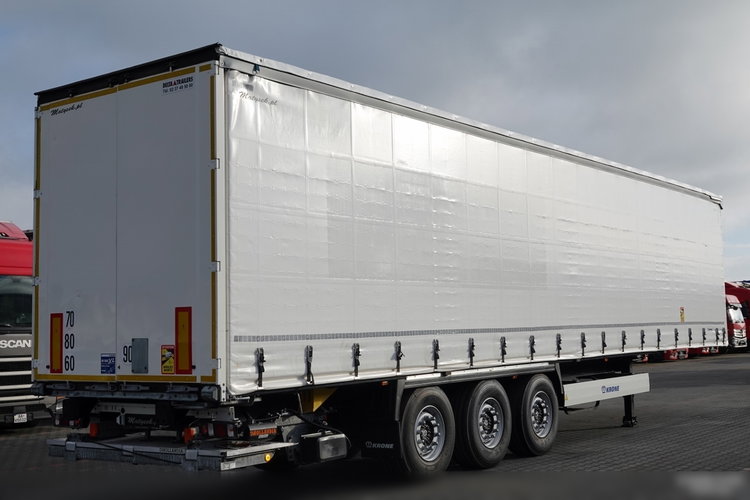 Krone FIRANKA / WINDA ZAŁADOWCZA / 2022 ROK / OPONY 100 % / OŚ PODNOSZONA zdjęcie 10