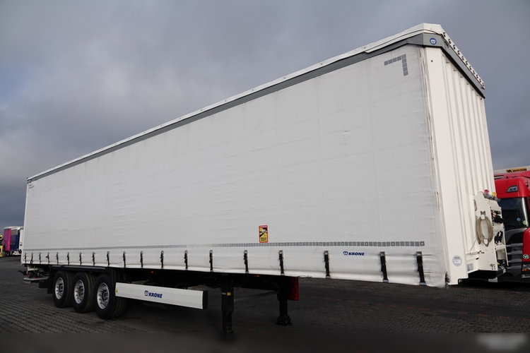 Krone FIRANKA / WINDA ZAŁADOWCZA / 2022 ROK / OPONY 100 % / OŚ PODNOSZONA zdjęcie 12