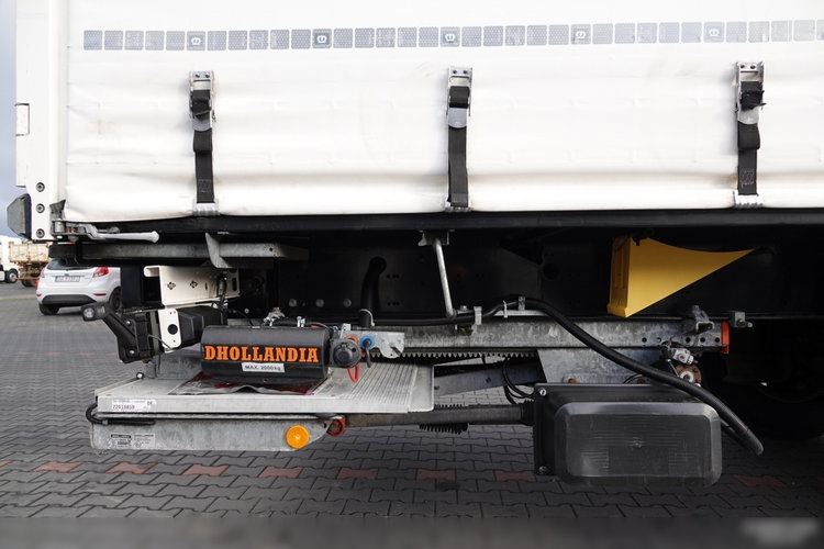 Krone FIRANKA / WINDA ZAŁADOWCZA / 2022 ROK / OPONY 100 % / OŚ PODNOSZONA zdjęcie 17