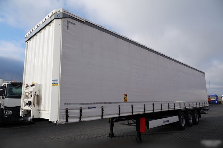 Krone FIRANKA / WINDA ZAŁADOWCZA / 2022 ROK / OPONY 100 % / OŚ PODNOSZONA zdjęcie 3