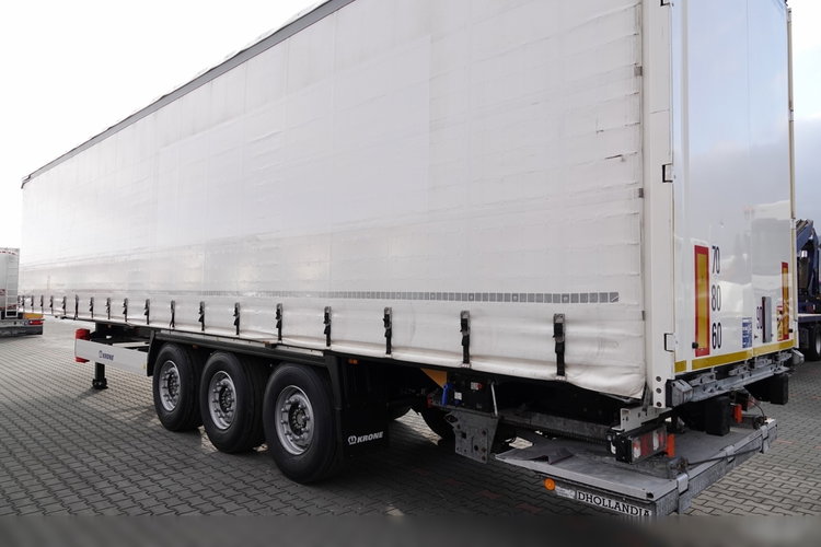 Krone FIRANKA / WINDA ZAŁADOWCZA / 2022 ROK / OPONY 100 % / OŚ PODNOSZONA zdjęcie 5