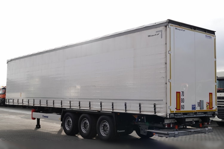 Krone FIRANKA / WINDA ZAŁADOWCZA / 2022 ROK / OPONY 100 % / OŚ PODNOSZONA zdjęcie 7