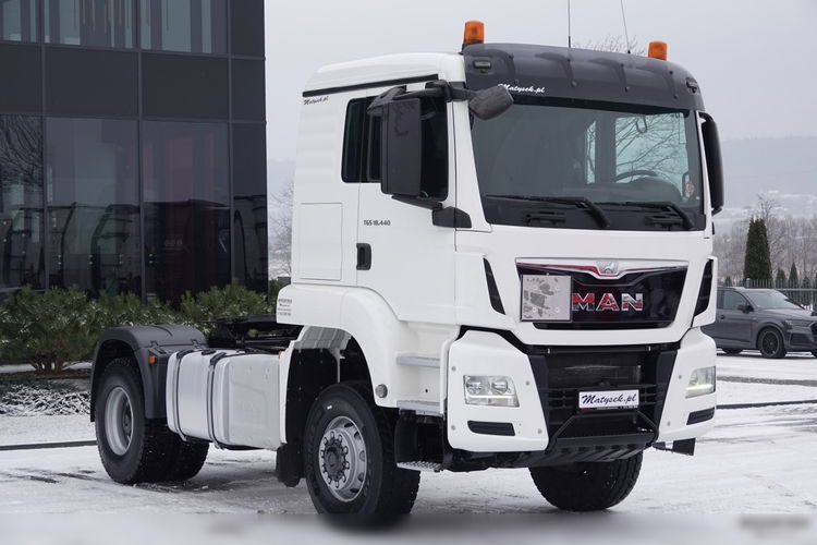 MAN TGX 18.440 / 4x4 / BBS / NA WALE / HYDRAULIKA / NISKA KABINA / WYSOKO ZAWIESZONY / OPONY 100% / EURO 6 / PO KONTRAKCIE SERWISOWYM zdjęcie 2