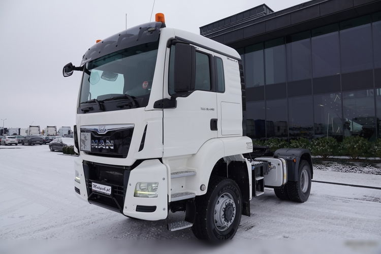 MAN TGX 18.440 / 4x4 / BBS / NA WALE / HYDRAULIKA / NISKA KABINA / WYSOKO ZAWIESZONY / OPONY 100% / EURO 6 / PO KONTRAKCIE SERWISOWYM zdjęcie 6