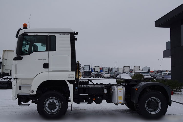 MAN TGX 18.440 / 4x4 / BBS / NA WALE / HYDRAULIKA / NISKA KABINA / WYSOKO ZAWIESZONY / OPONY 100% / EURO 6 / PO KONTRAKCIE SERWISOWYM zdjęcie 7