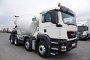 MAN TGS 32.360 / 8X4 / BETONOMIESZARKA / GRUSZKA 9 m3 / UAL / EURO 5 / PO KONTRAKCIE SERWISOWYM  zdjęcie 7