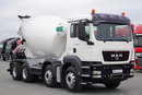 MAN TGS 32.360 / 8X4 / BETONOMIESZARKA / GRUSZKA 9 m3 / UAL / EURO 5 / PO KONTRAKCIE SERWISOWYM  zdjęcie 8