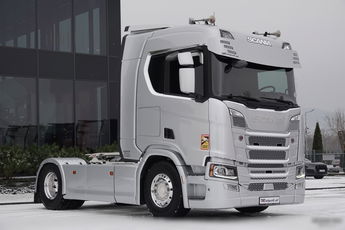 Scania R 500 / RETARDER / KLIMA POSTOJOWA / NISKA KABINA / ALUSY / PO KONTRAKCIE SERWISOWYM