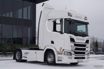 Scania R 500 / RETARDER / KLIMA POSTOJOWA / OPONY 100% / PO KONTRAKCIE SERWISOWYM