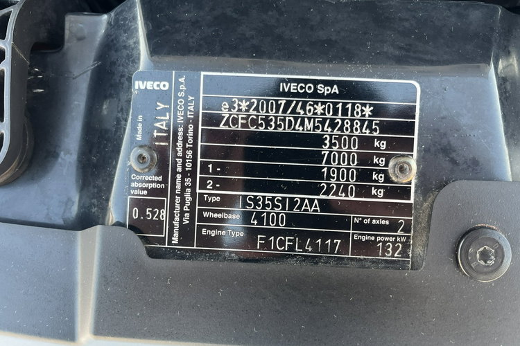 Iveco Daily 35S18 Chłodnia Carrier -29 C/+29 C + (230V) GWARANCJA 3.0/180KM zdjęcie 22