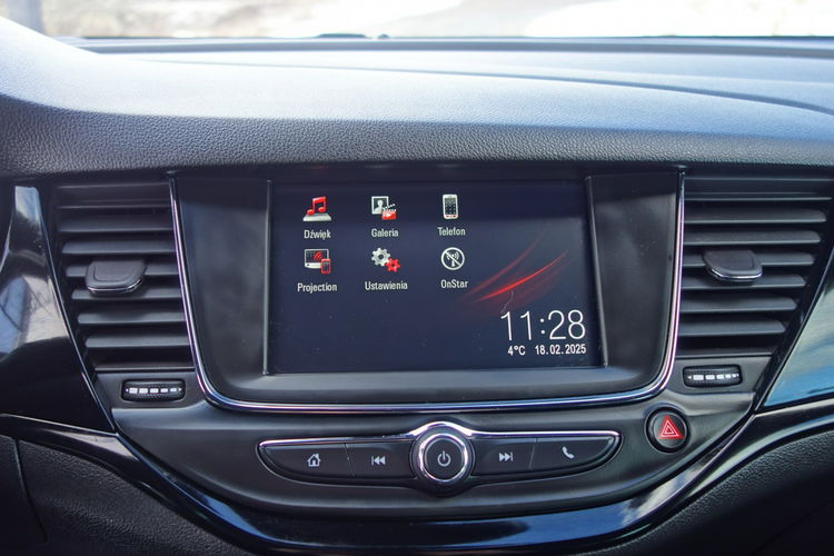 Astra Opel Astra K 2017 1.4 benzyna 150 km automat ksenon grzane fotele zdjęcie 30