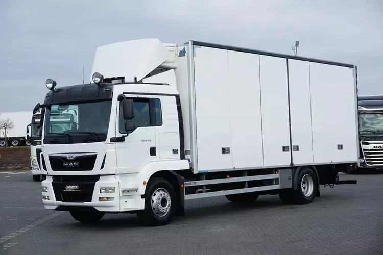 MAN TGM / 18.290 / EURO 6 / CHŁODNIA+ WINDA / 18 PALET / OTWIERANY BOK zdjęcie 1