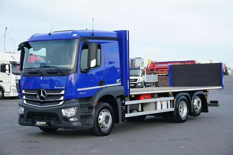 Mercedes ACTROS / 2543 / ACC / E 6 / PEŁNY ADR / PLATFORMA / ZAWIESIE POD WÓZEK zdjęcie 1