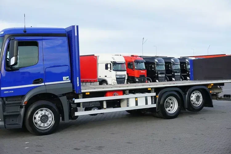 Mercedes ACTROS / 2543 / ACC / E 6 / PEŁNY ADR / PLATFORMA / ZAWIESIE POD WÓZEK zdjęcie 14