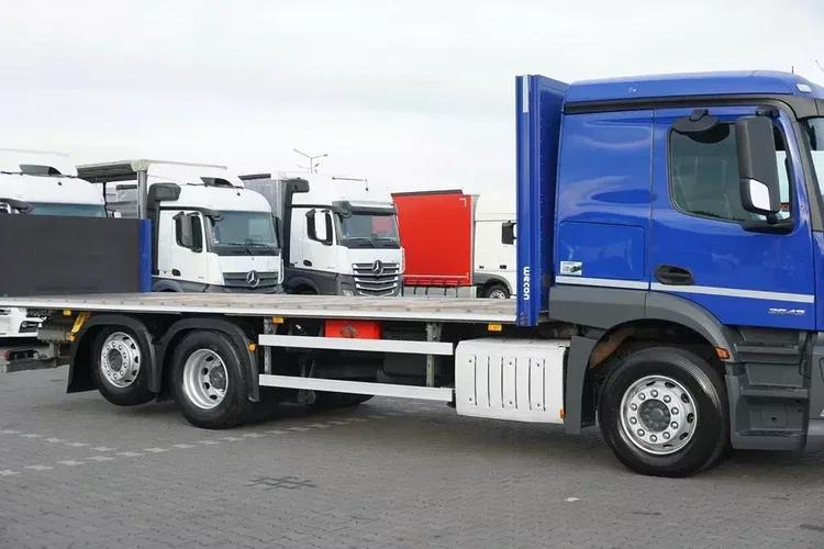 Mercedes ACTROS / 2543 / ACC / E 6 / PEŁNY ADR / PLATFORMA / ZAWIESIE POD WÓZEK zdjęcie 15