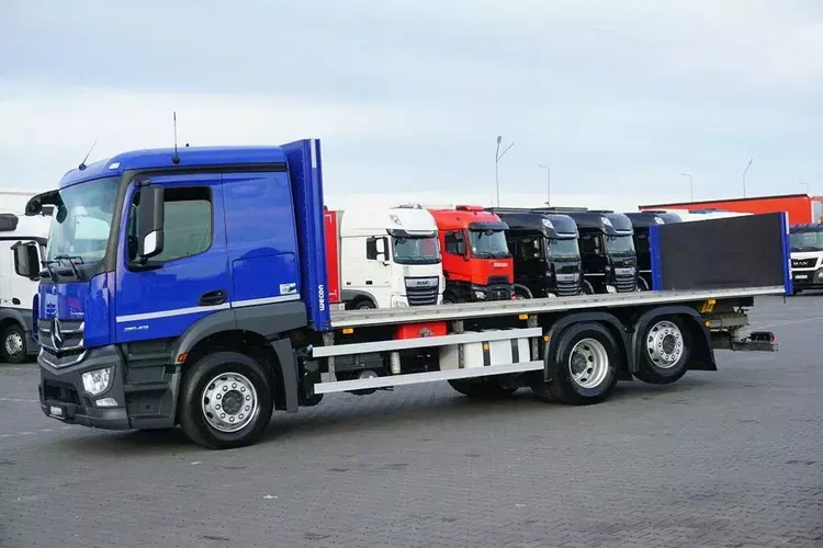 Mercedes ACTROS / 2543 / ACC / E 6 / PEŁNY ADR / PLATFORMA / ZAWIESIE POD WÓZEK zdjęcie 3