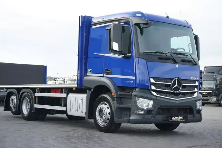 Mercedes ACTROS / 2543 / ACC / E 6 / PEŁNY ADR / PLATFORMA / ZAWIESIE POD WÓZEK zdjęcie 34
