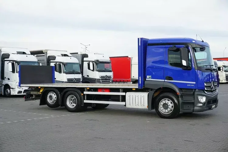 Mercedes ACTROS / 2543 / ACC / E 6 / PEŁNY ADR / PLATFORMA / ZAWIESIE POD WÓZEK zdjęcie 4