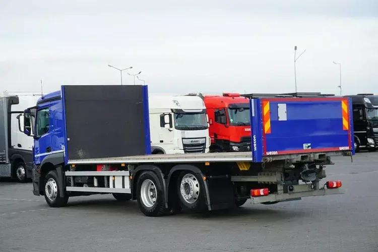 Mercedes ACTROS / 2543 / ACC / E 6 / PEŁNY ADR / PLATFORMA / ZAWIESIE POD WÓZEK zdjęcie 5