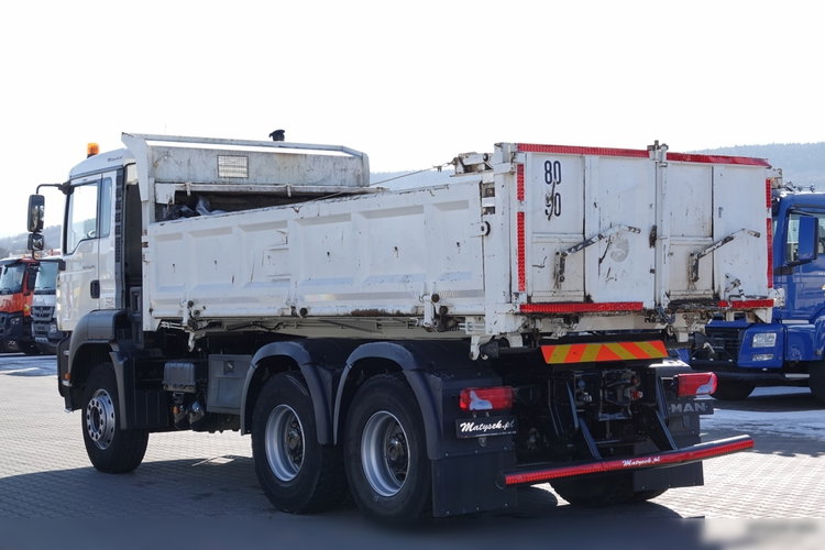 MAN TGA 33.310 / 6X4 / WYWROTKA / HYDROBURTA / BORDMATIC / UAL / SPROWADZONY zdjęcie 11