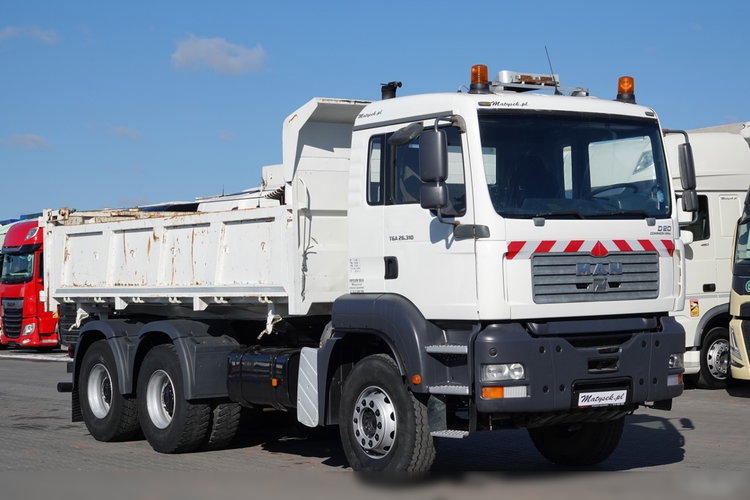 MAN TGA 33.310 / 6X4 / WYWROTKA / HYDROBURTA / BORDMATIC / UAL / SPROWADZONY zdjęcie 14