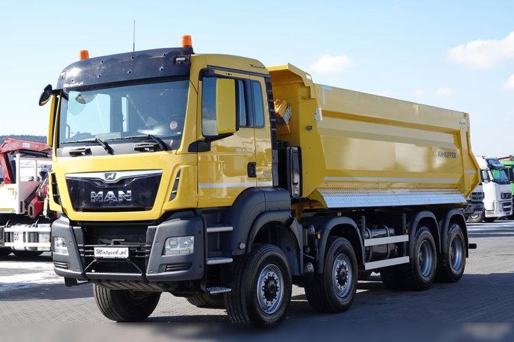 MAN TGS 41.460 / 8x8 / WYWROTKA TYLNOZSYP / AUTOMAT / KH-KIPPER / EURO 6 / 2019 ROK  zdjęcie 9