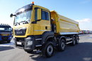 MAN TGS 41.460 / 8x8 / WYWROTKA TYLNOZSYP / AUTOMAT / KH-KIPPER / EURO 6 / 2019 ROK  zdjęcie 10