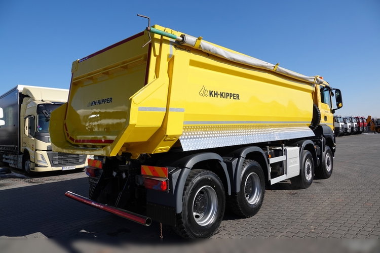 MAN TGS 41.460 / 8x8 / WYWROTKA TYLNOZSYP / AUTOMAT / KH-KIPPER / EURO 6 / 2019 ROK  zdjęcie 13