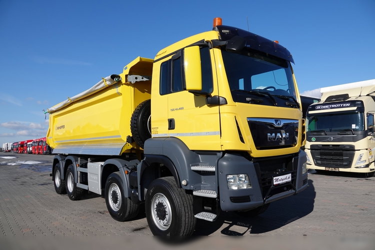 MAN TGS 41.460 / 8x8 / WYWROTKA TYLNOZSYP / AUTOMAT / KH-KIPPER / EURO 6 / 2019 ROK  zdjęcie 15