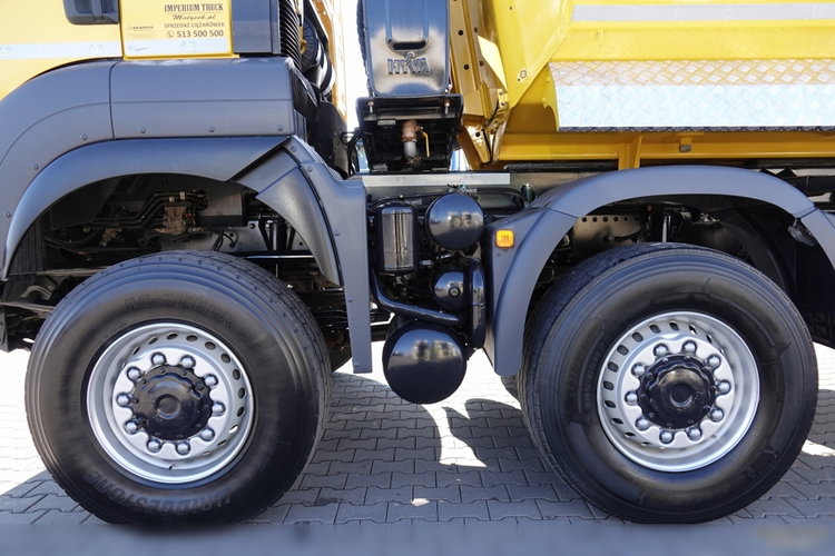 MAN TGS 41.460 / 8x8 / WYWROTKA TYLNOZSYP / AUTOMAT / KH-KIPPER / EURO 6 / 2019 ROK  zdjęcie 29