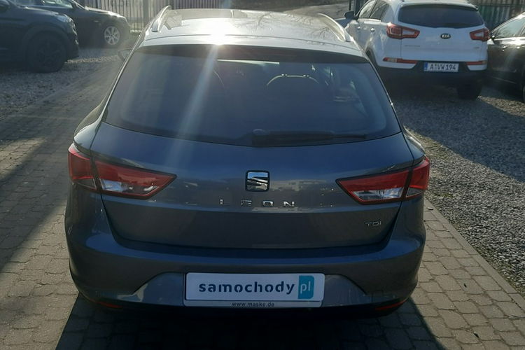 Seat Leon 1.6TDI 110KM Książka Serwisowa Navi Hak Gwarancja 2-właściciel zdjęcie 7
