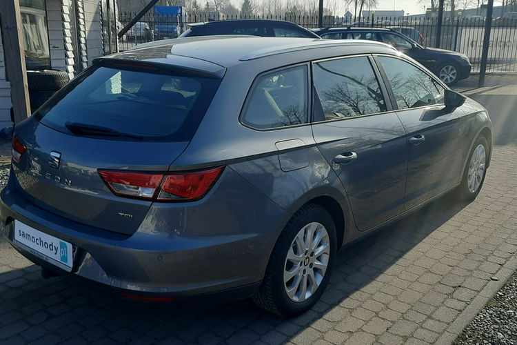 Seat Leon 1.6TDI 110KM Książka Serwisowa Navi Hak Gwarancja 2-właściciel zdjęcie 8