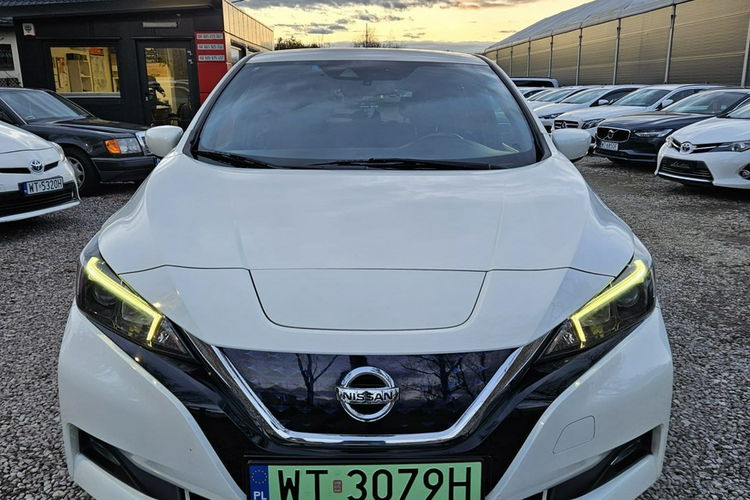 Nissan Leaf REZERWACJA 62kWh SOH 96% Kamera Blisy Full Opcja Bezwypadek 100% zdjęcie 2