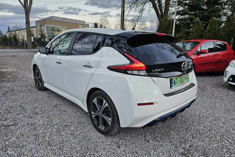 Nissan Leaf REZERWACJA 62kWh SOH 96% Kamera Blisy Full Opcja Bezwypadek 100% zdjęcie 5