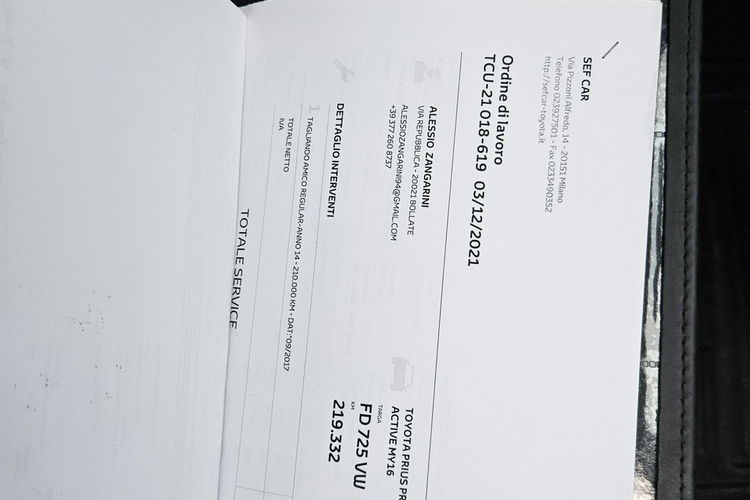 Toyota Prius 1.8 HSD LEDY Kamera Ast. Pasa Radar Keyless Go Gwarancja Super Stan zdjęcie 24