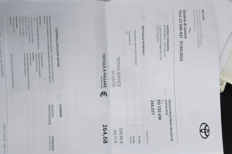 Toyota Prius 1.8 HSD LEDY Kamera Ast. Pasa Radar Keyless Go Gwarancja Super Stan zdjęcie 25