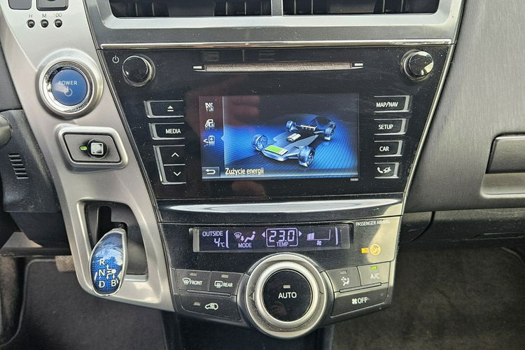 Toyota Prius+ 1.8 HSD 136KM Hand free 7 osobowy Bezwypadkowy zdjęcie 17