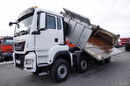 MAN TGS 41.460 / 8x8 / WYWROTKA / 3 STRONNA / BORDMATIC / HYDROBURTA / MEILLER KIPER / UAL / OPONY 100% / EURO 6 zdjęcie 10