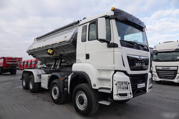 MAN TGS 41.460 / 8x8 / WYWROTKA / 3 STRONNA / BORDMATIC / HYDROBURTA / MEILLER KIPER / UAL / OPONY 100% / EURO 6 zdjęcie 14