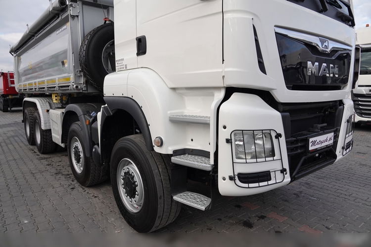 MAN TGS 41.460 / 8x8 / WYWROTKA / 3 STRONNA / BORDMATIC / HYDROBURTA / MEILLER KIPER / UAL / OPONY 100% / EURO 6 zdjęcie 24