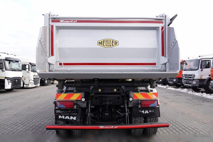 MAN TGS 41.460 / 8x8 / WYWROTKA / 3 STRONNA / BORDMATIC / HYDROBURTA / MEILLER KIPER / UAL / OPONY 100% / EURO 6 zdjęcie 29