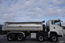 MAN TGS 41.460 / 8x8 / WYWROTKA / 3 STRONNA / BORDMATIC / HYDROBURTA / MEILLER KIPER / UAL / OPONY 100% / EURO 6 zdjęcie 32