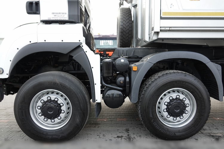 MAN TGS 41.460 / 8x8 / WYWROTKA / 3 STRONNA / BORDMATIC / HYDROBURTA / MEILLER KIPER / UAL / OPONY 100% / EURO 6 zdjęcie 37