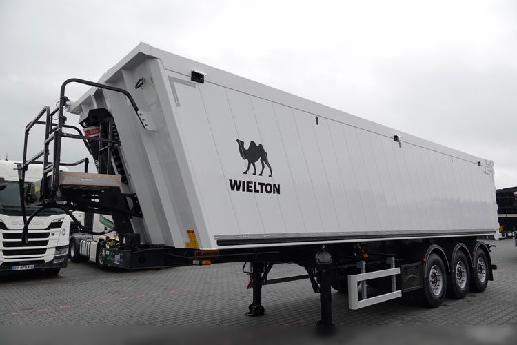 Wielton / WYWROTKA 45M3 / MULDA ALUMINIOWA / PODŁOGA 7MM / KLAPO DRZWI / SAF / FABRYCZNIE NOWA 2025 / DOSTĘPNA OD RĘKI zdjęcie 3