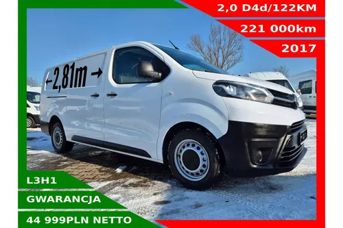 Toyota ProAce L3H1 44999zł NETTO ExtraLong 2.0D4d/122KM